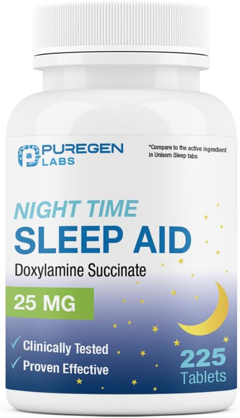 Sleep Aid Doxylamine Succinate 25mg