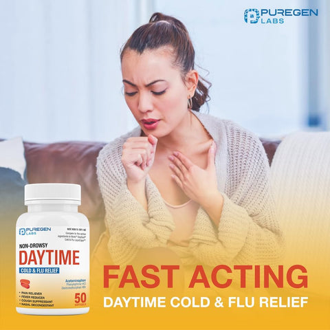 Non-Drowsy Cold & Flu Medicine for Adults