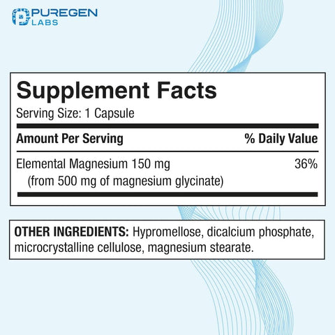 Magnesium Glycinate 500 mg