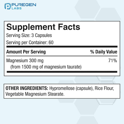 Magnesium Taurate 1500 mg
