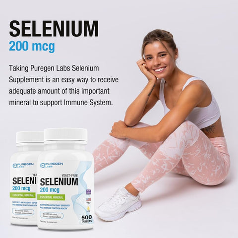 Selenium 200 mcg Yeast Free Essential Mineral