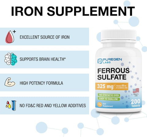 Ferrous Sulfate 325 mg
