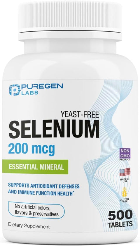 Selenium 200 mcg Yeast Free Essential Mineral