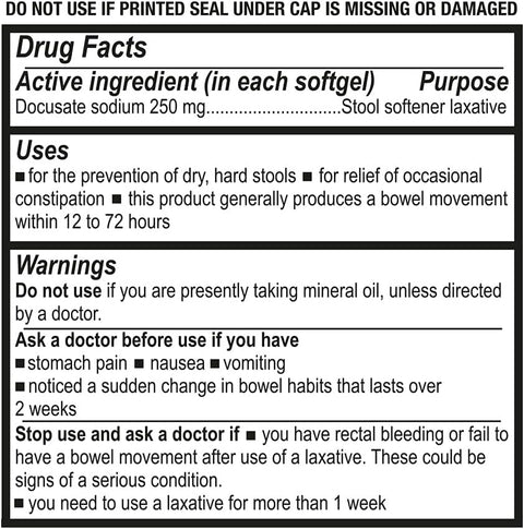 Puregen Labs Docusate Sodium
