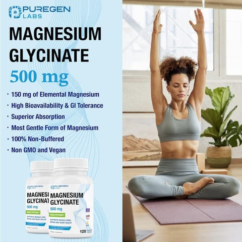 Magnesium Glycinate 500 mg
