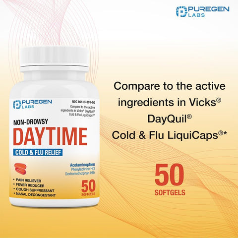 Non-Drowsy Cold & Flu Medicine for Adults