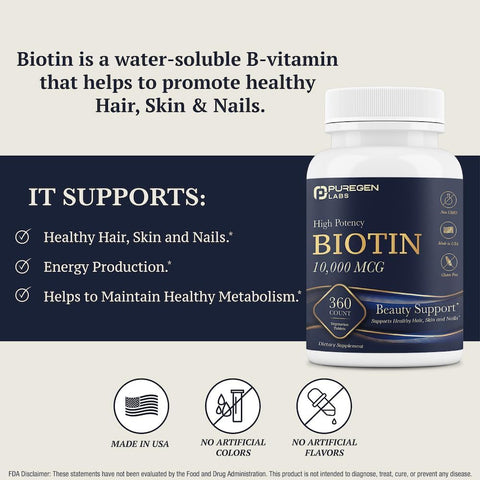 Biotin 10,000 MCG