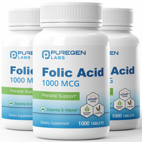 Folic Acid 1000 mcg