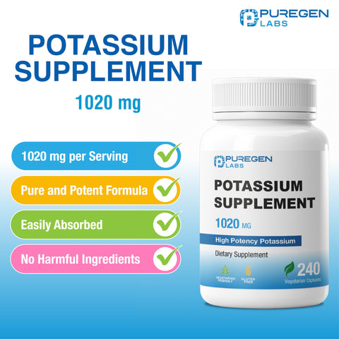Potassium Bicarbonate Supplement 1020 mg