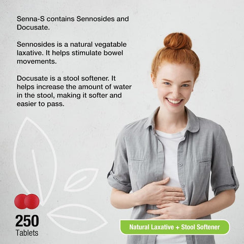 Senna-S 250 Tablets