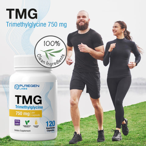 Puregen Labs  Trimethylglycin (TMG) 750 mg