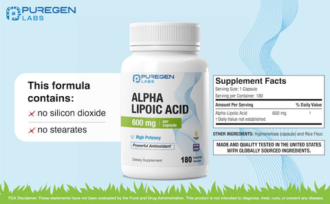 Alpha Lipoic Acid 600 mg