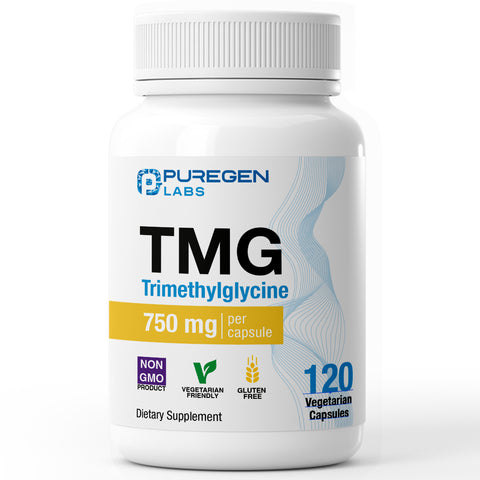 Puregen Labs  Trimethylglycin (TMG) 750 mg