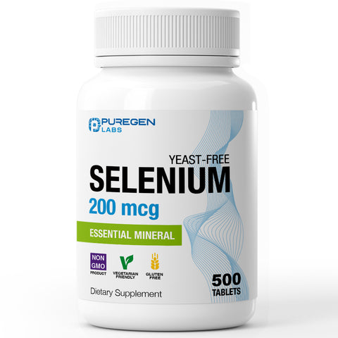 Selenium 200 mcg Yeast Free Essential Mineral